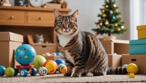 Jouets essentiels pour divertir votre chat en appartement